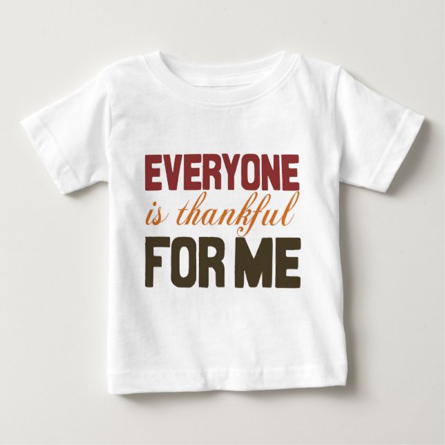 thankful baby T-Shirt (Front)