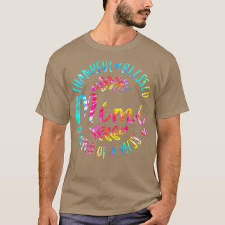 Thankful Blessed And Kind Of A Mess Mimi Thanksgiv T-Shirt