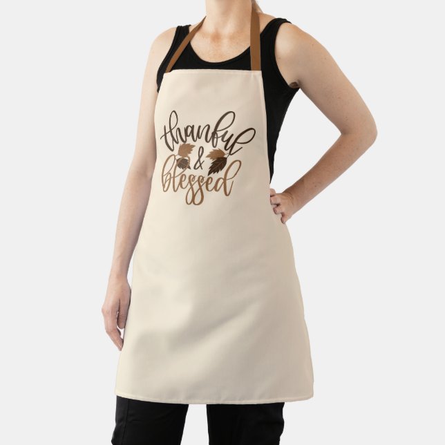 Thankful & Blessed Apron (Insitu)