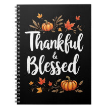 Thankful & Blessed Rustic Farmhouse Chalkboard