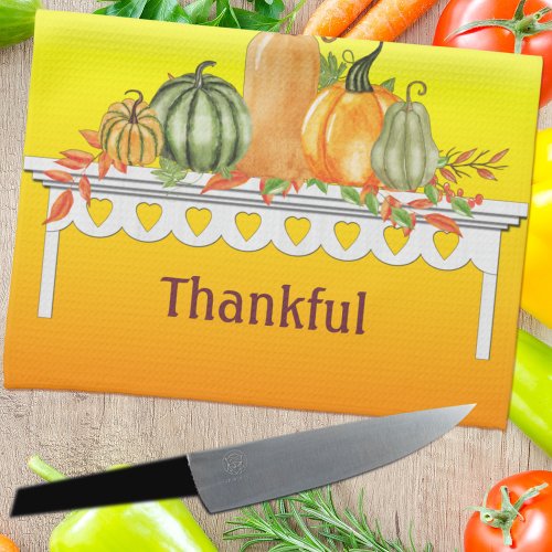 Thankful Blessing Kitchen Towel
