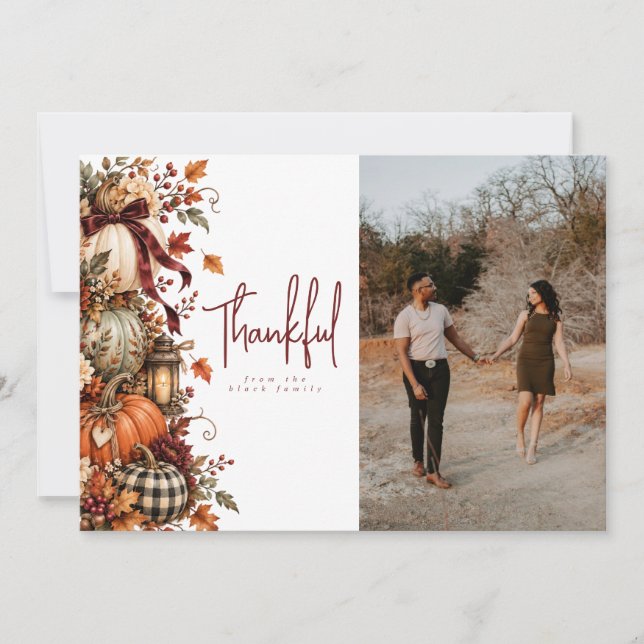 Thankful Card (Front)