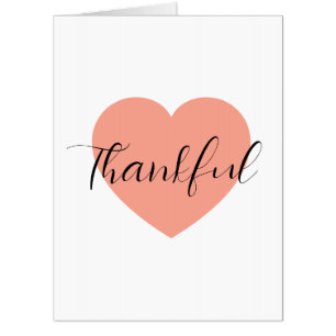 Thankful  card