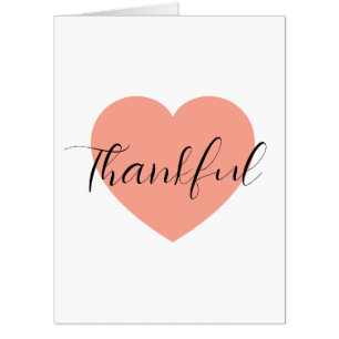 Thankful  card