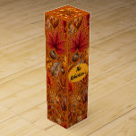  &quot;Thankful, Cheerful, Blessed&quot; Customizable  Wine Box