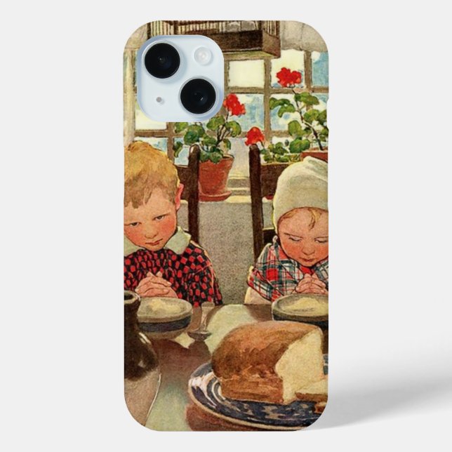 Thankful Children by Jessie Willcox Smith Case-Mate iPhone Case (Back)