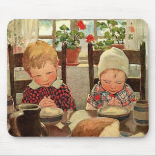 Thankful Children by Jessie Willcox Smith Mouse Pad