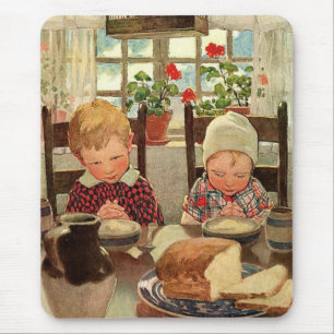 Thankful Children by Jessie Willcox Smith Mouse Pad