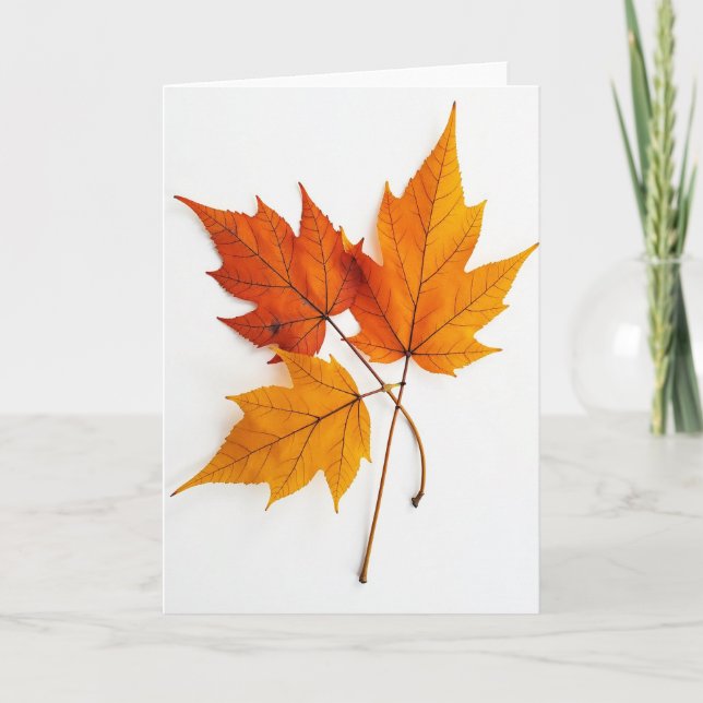 Thankful Fall Trio Card (Front)