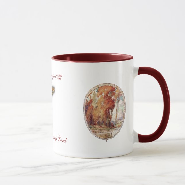 Thankful for Blessings Mug (Right)