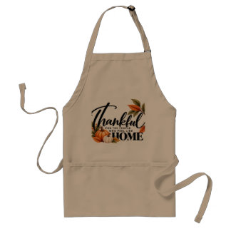 Thankful for Home - Thanksgiving Apron