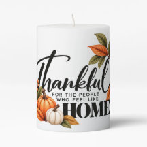 Thankful for Home - Thanksgiving Candle
