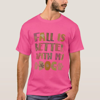 Thankful for my Dog Dogs Fall Gratitude boy funny T-Shirt