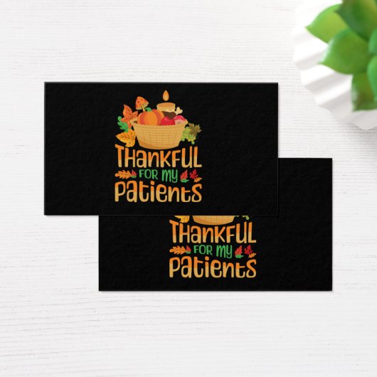 thankful for my patients fall thanksgiving day spe (Desk)