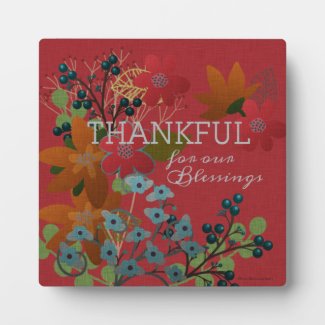 Thankful For Our Blessings | Berries and Flowers