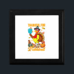 Thankful For Pickleball Turkey Fall Vibes Happy Th Gift Box<br><div class="desc">Thankful For Pickleball Turkey Fall Vibes Happy Thanksgiving</div>