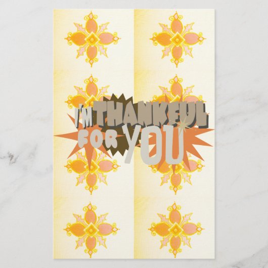 Thankful for you (Front)