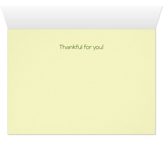 Thankful for you! (Inside Horizontal (Bottom))