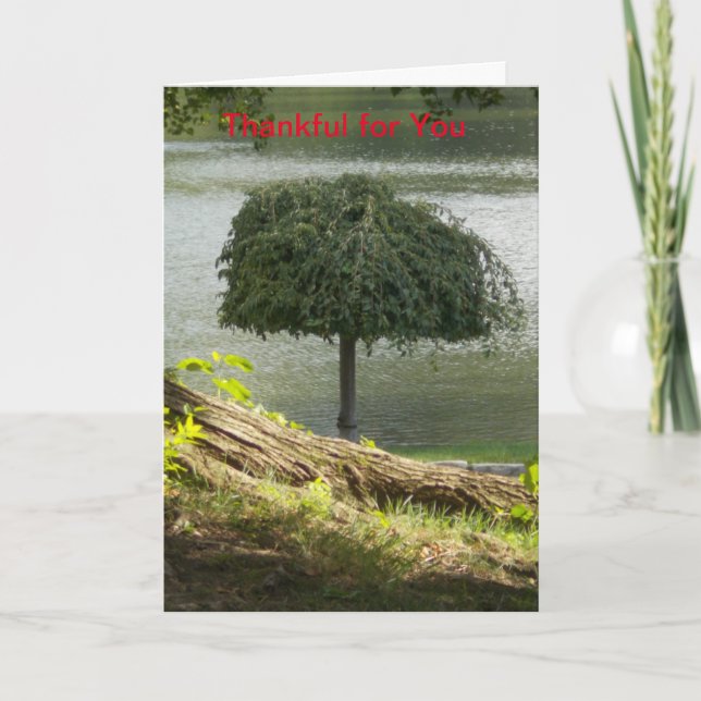 Thankful For You Card (Front)