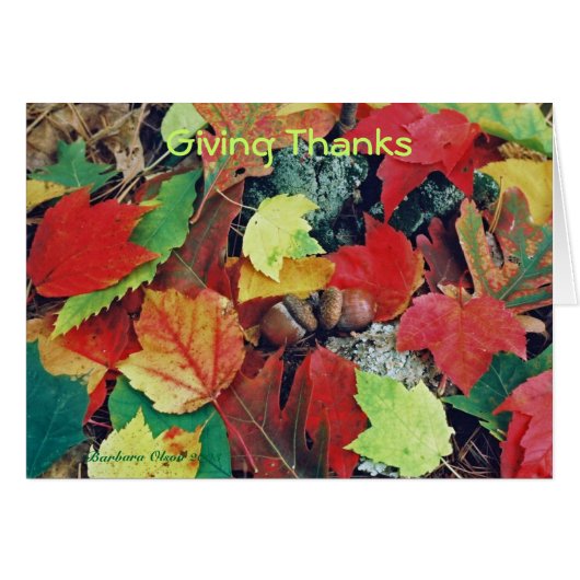 Thankful for you! cards (Front Horizontal)