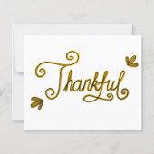 Thankful gold lettering (Front)