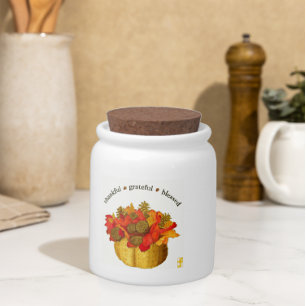 Thankful Grateful Blessed Blessing Jar