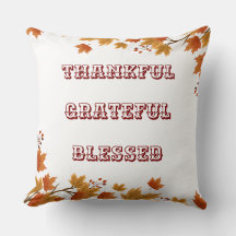 Thankful, Grateful, Blessed: Cozy Fall Leaves