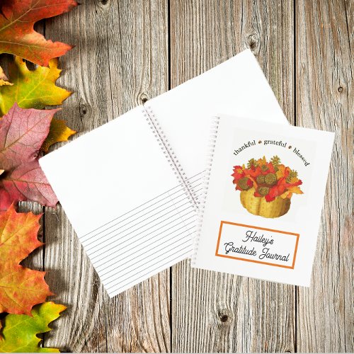 Thankful Grateful Blessed Gratitude Journal