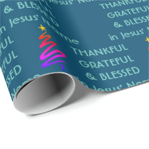 Jesus Name Wrapping Paper