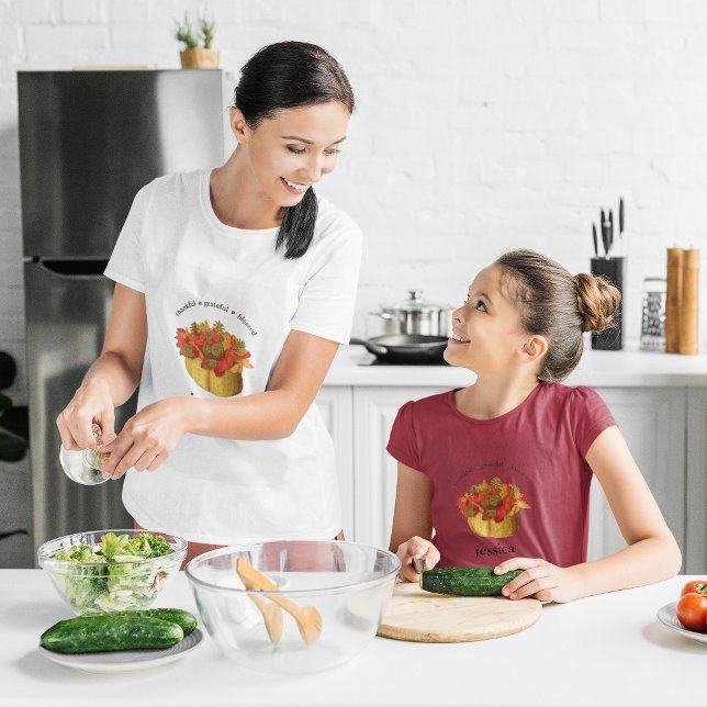 Thankful Grateful Blessed Personalized T-Shirt (Creator Uploaded)