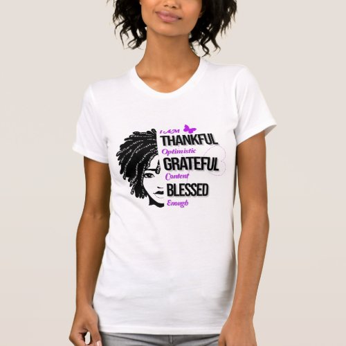 Thankful Grateful Blessed T_Shirt