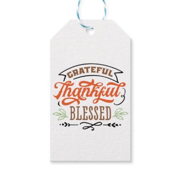 thankful grateful blessed thanksgiving holiday gif gift tags
