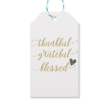 thankful grateful blessed thanksgiving holiday gift tags