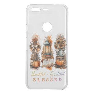 Thankful Grateful Blessed  Uncommon Google Pixel Case
