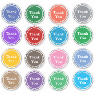 Thankful, Grateful "Thank You" Sticker