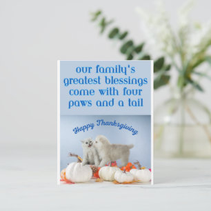 Thankful greeting card