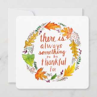 Thankful Greeting Card