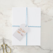 thankful heart is a happy heart thanksgiving gift tags (With Twine)