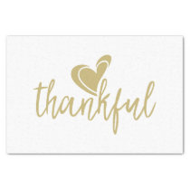 thankful heart thanksgiving tissue paper