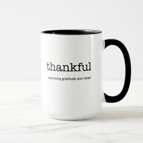 Thankful Inspiration Mug