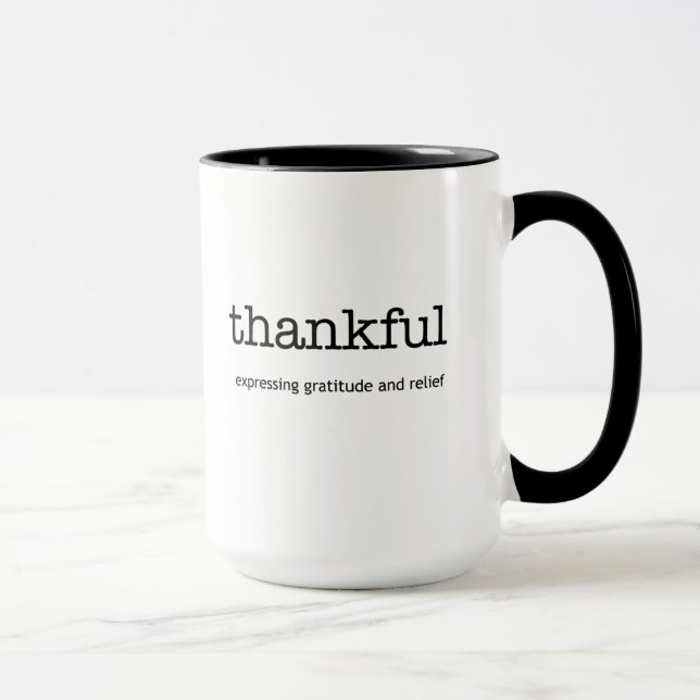 Thankful Inspiration Mug (Right)
