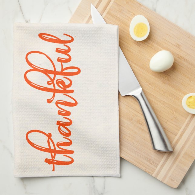 Thankful Kitchen Towel (Quarter Fold)