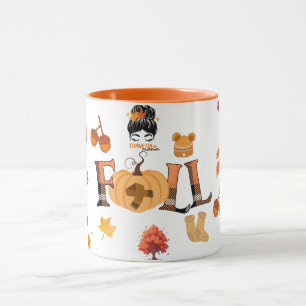 Thankful Mama Fall Mug – Cozy Autumn Pumpkin & Lea
