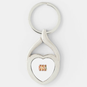 Thankful Nana Grandmother Thanksgiving Nana Grandm Keychain