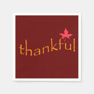 Thankful Napkins