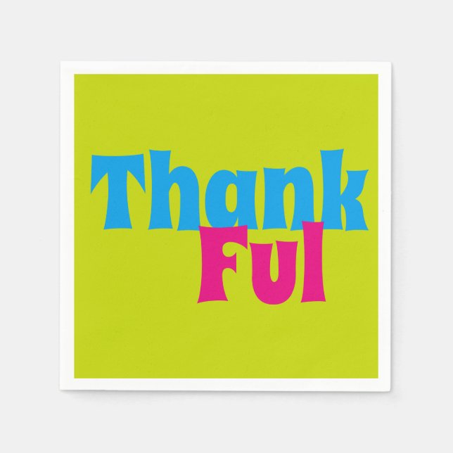  Thankful Napkins (Front)