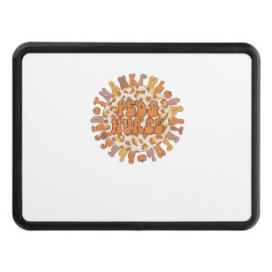 Thankful Peds Nurse Thanksgiving Pediatric Nursing Hitch Cover