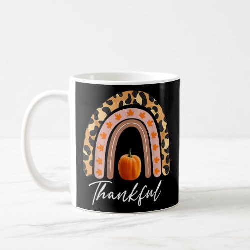 Thankful Pumpkin Autumn Happy Thanksgiving  Coffee Mug