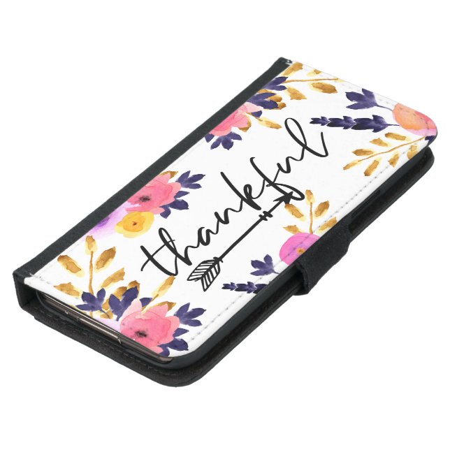 Thankful Samsung Galaxy Wallet Case (Bottom)