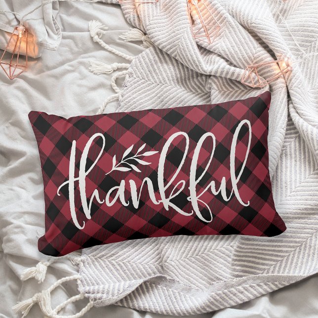 Thankful Season Thanksgiving Lumbar Pillow (Creator Uploaded)